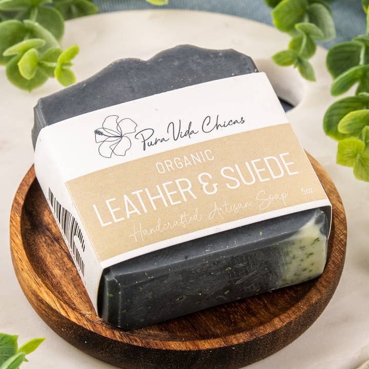 Bio-Leder- & Wildlederseife für den Großhandel von Pura Vida Chicas