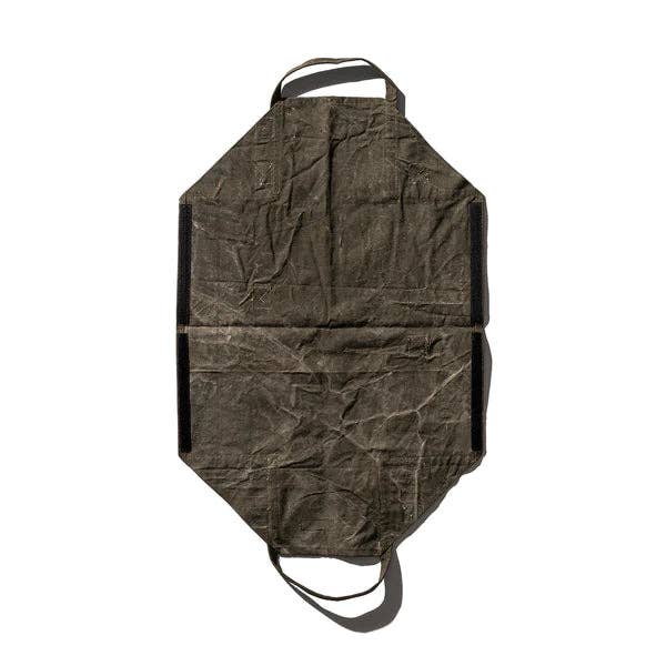 Puebco - Wholesale Fire Pit - TENT FABRIC FIREWOOD CARRIER - GREEN2