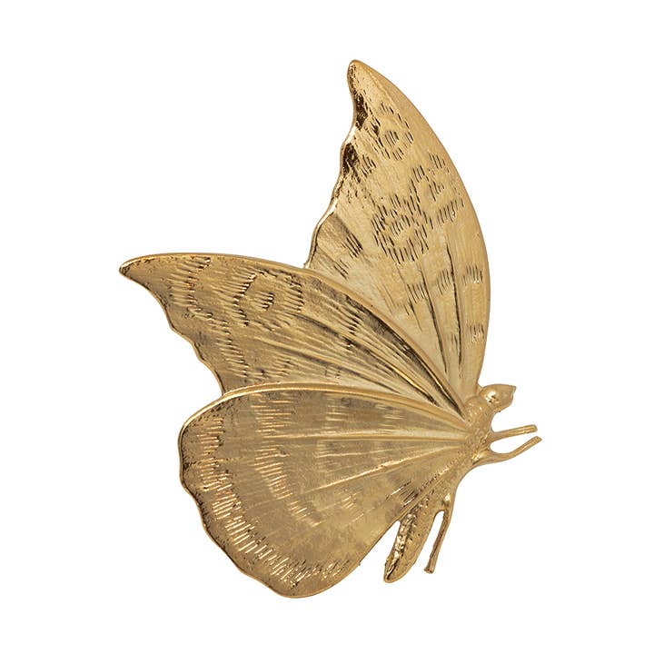 Macey Gold Stainless Gold Butterfly Ring - gift for wholesale by Lotta Djossou Paris