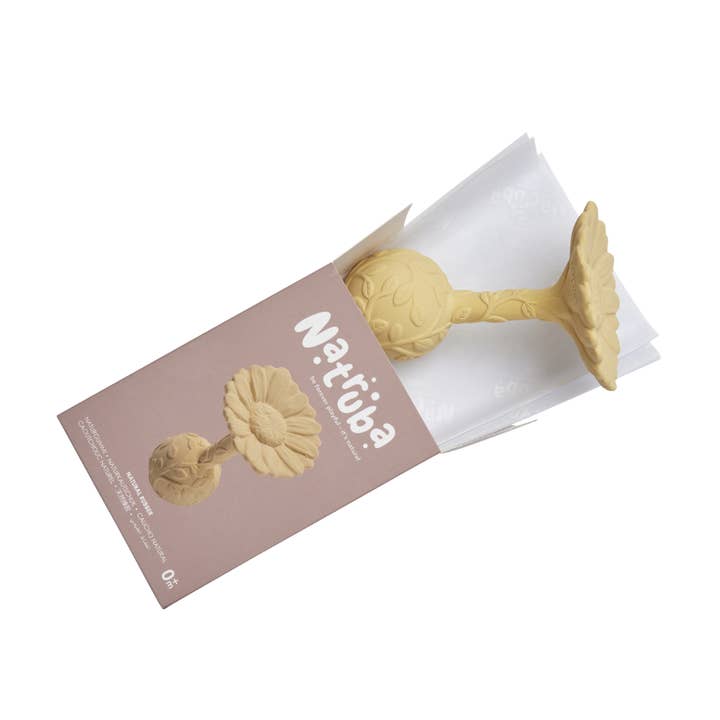 Tallytate S.L. - Wholesale Teether (Not Clip-On) - Baby - Natruba Daisy Rattle- Yellow1