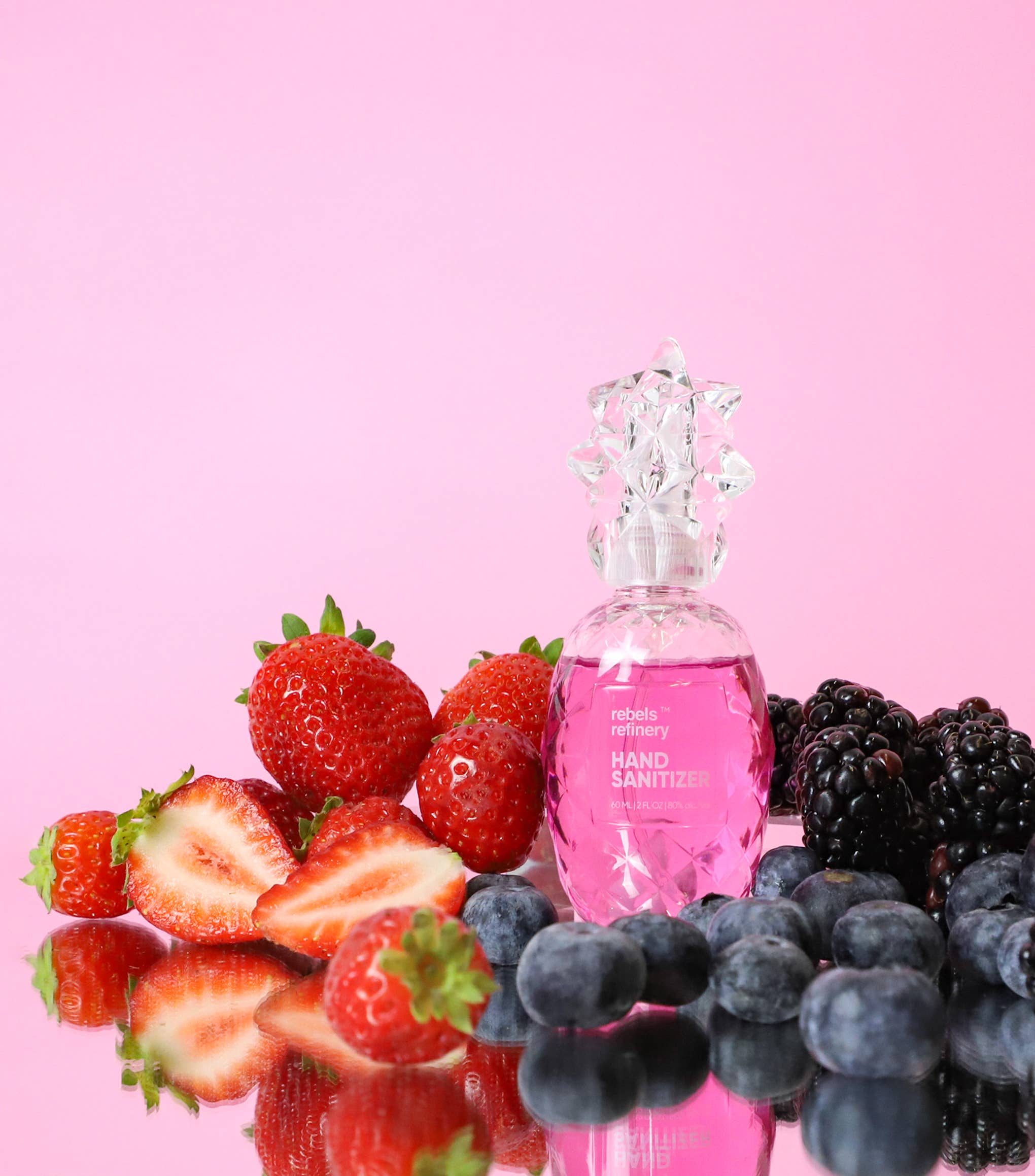 Rebels Refinery - Wholesale Hand Sanitizer - 24 Pack Pineapple Hand Sanitizer DISPLAY1