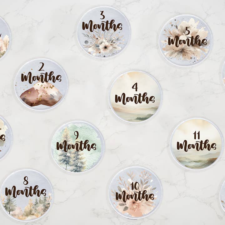 Grow With Me Baby Co - Wholesale Stuffed/Plush Toy - Kids & Baby - Baby Monthly Milestones, Moose Stuffed Animal1