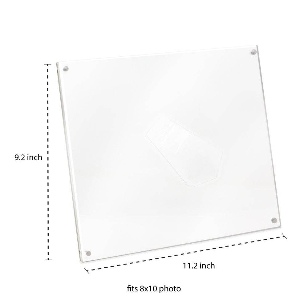 Isaac Jacobs International - Wholesale Picture Frame - Isaac Jacobs Clear Plain Magnetic Acrylic Picture Frame17