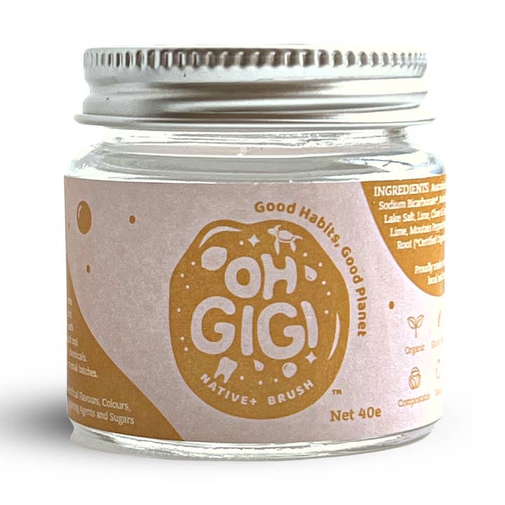 Bio-Zahnpulver 'Native+ Brush' für den Großhandel von OHGIGI®️