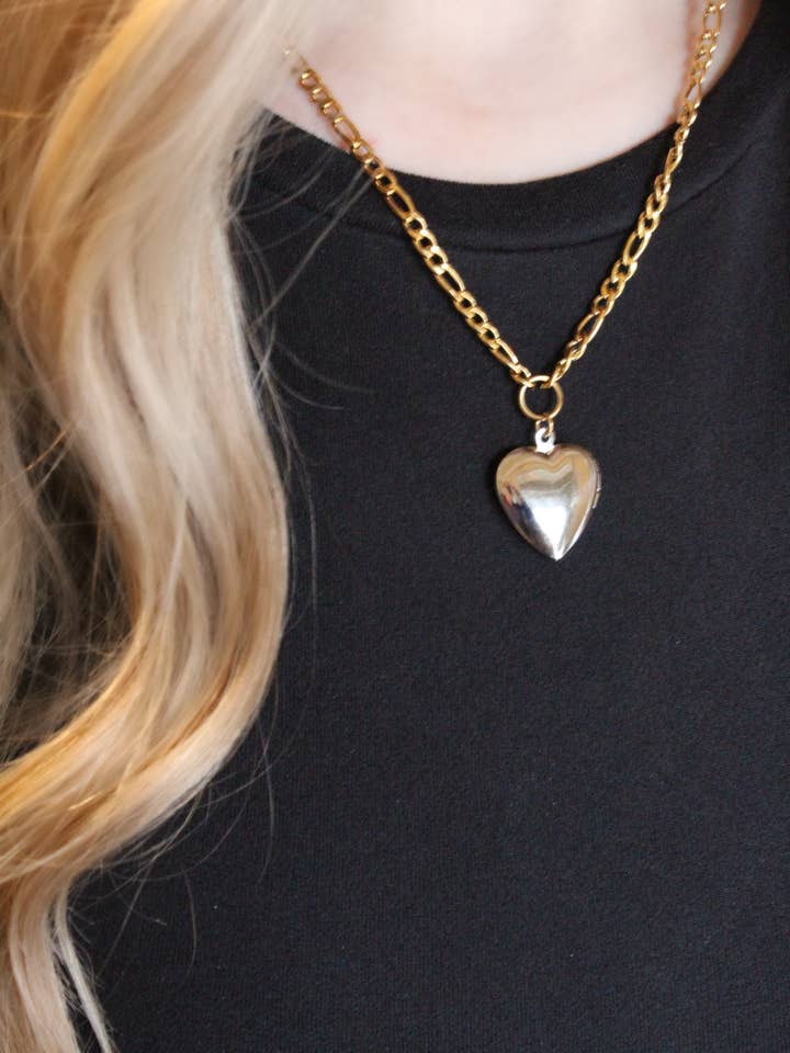 Beloved Locket Necklace for wholesale by Sweet Three Designs