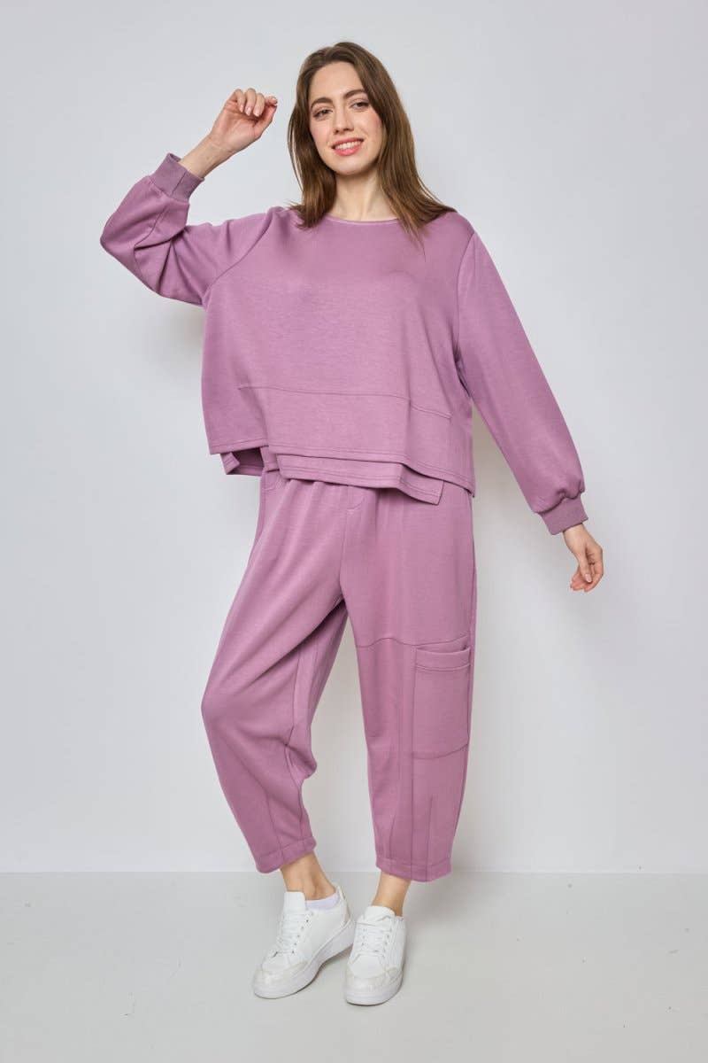 BELLA BLUE – Sweatshirt - Mulher por atacado – Blusa - B092