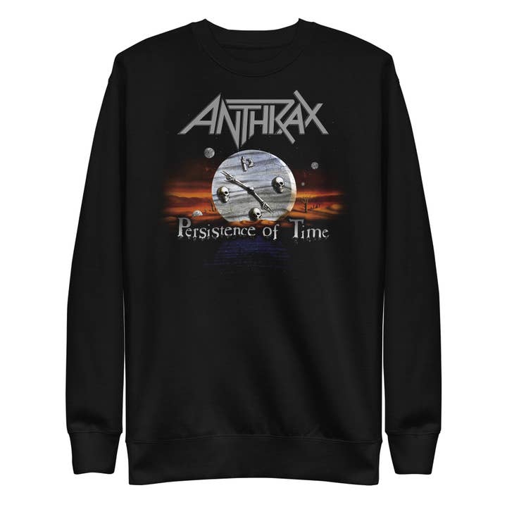 Anthrax - Peristence of Time Sweatshirt for wholesale by Hyper Iconic
