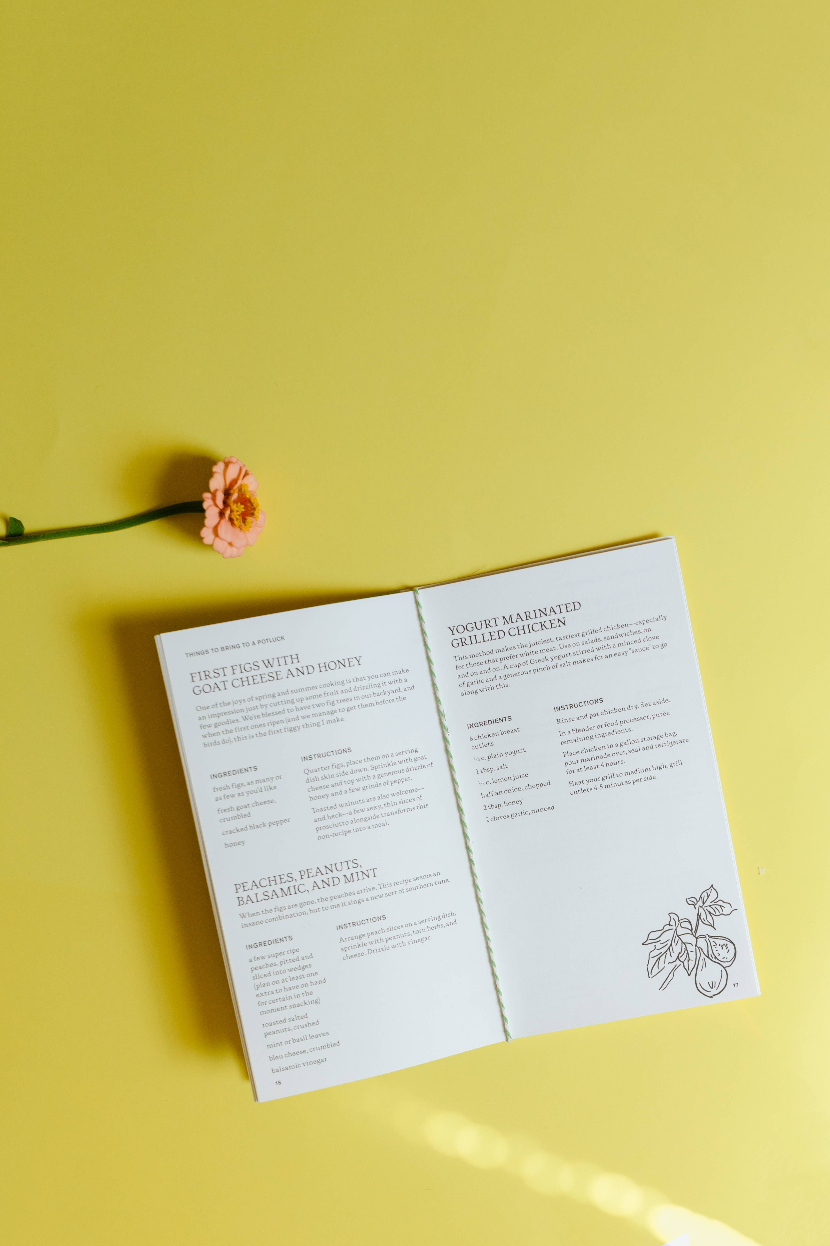 Good Printed Things - Wholesale Cookbooks & Food - A Place Here, Vol. 2 | Recipe Zine Gift2