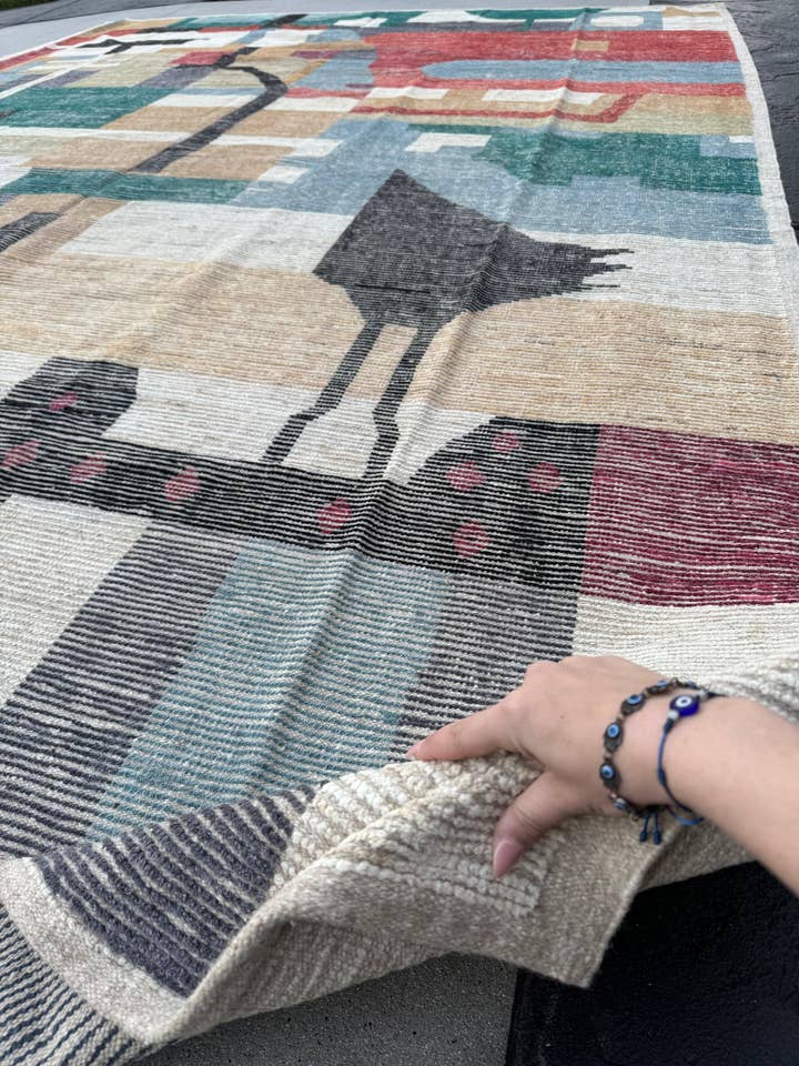 Kandinsky - 10x14 Afghan-Moroccan Area Rug for wholesale by The Rug Mine