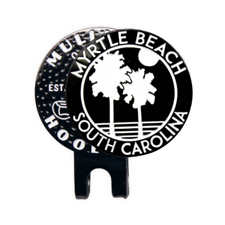 Myrtle Beach, SC BLK Ball Marker for wholesale by MULLIGAN HOOLIGAN®