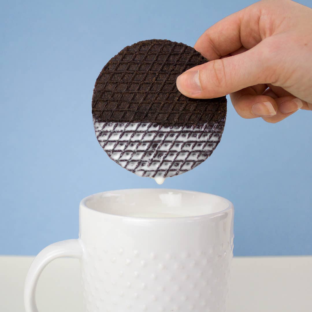 Rip Van - Wholesale Cookie - Rip Van Wafels– Cookies & Cream, Low Sugar Stroopwafels6