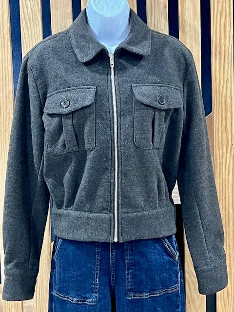 Astro Bettie - Wholesale Jacket - Women's - 1950s Ricky Jacket - Charcoal0