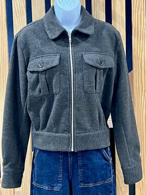 Astro Bettie - Wholesale Jacket - Women's - 1950s Ricky Jacket - Charcoal0