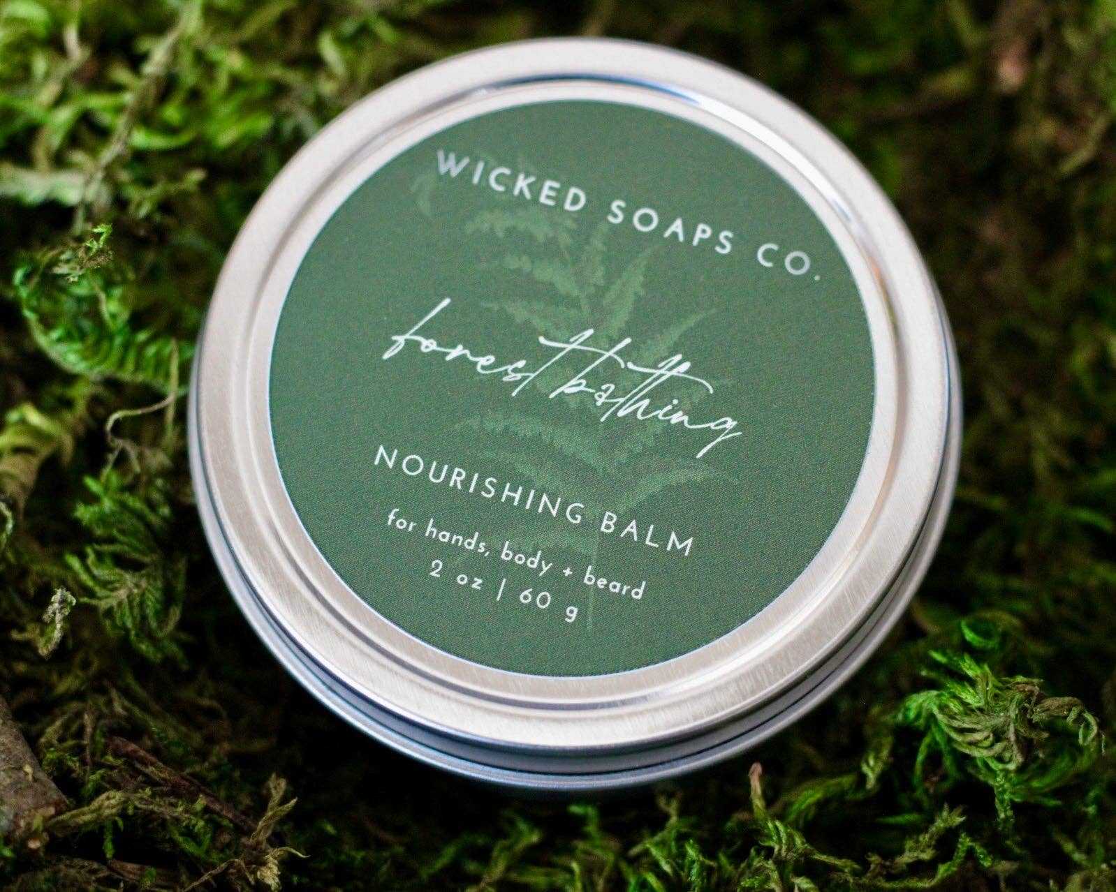 Wicked Soaps Co. - Wholesale Healing Salve/Balm/Cream - Forest Bathing Nourishing Balm1