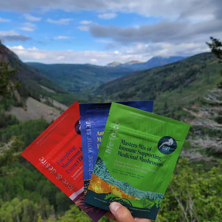 West Wolf Medicinals - Vente Supplément oral/vitamine - Extrait de Champignon Bio Lifeforce Supplément pour le Système Immunitaire8