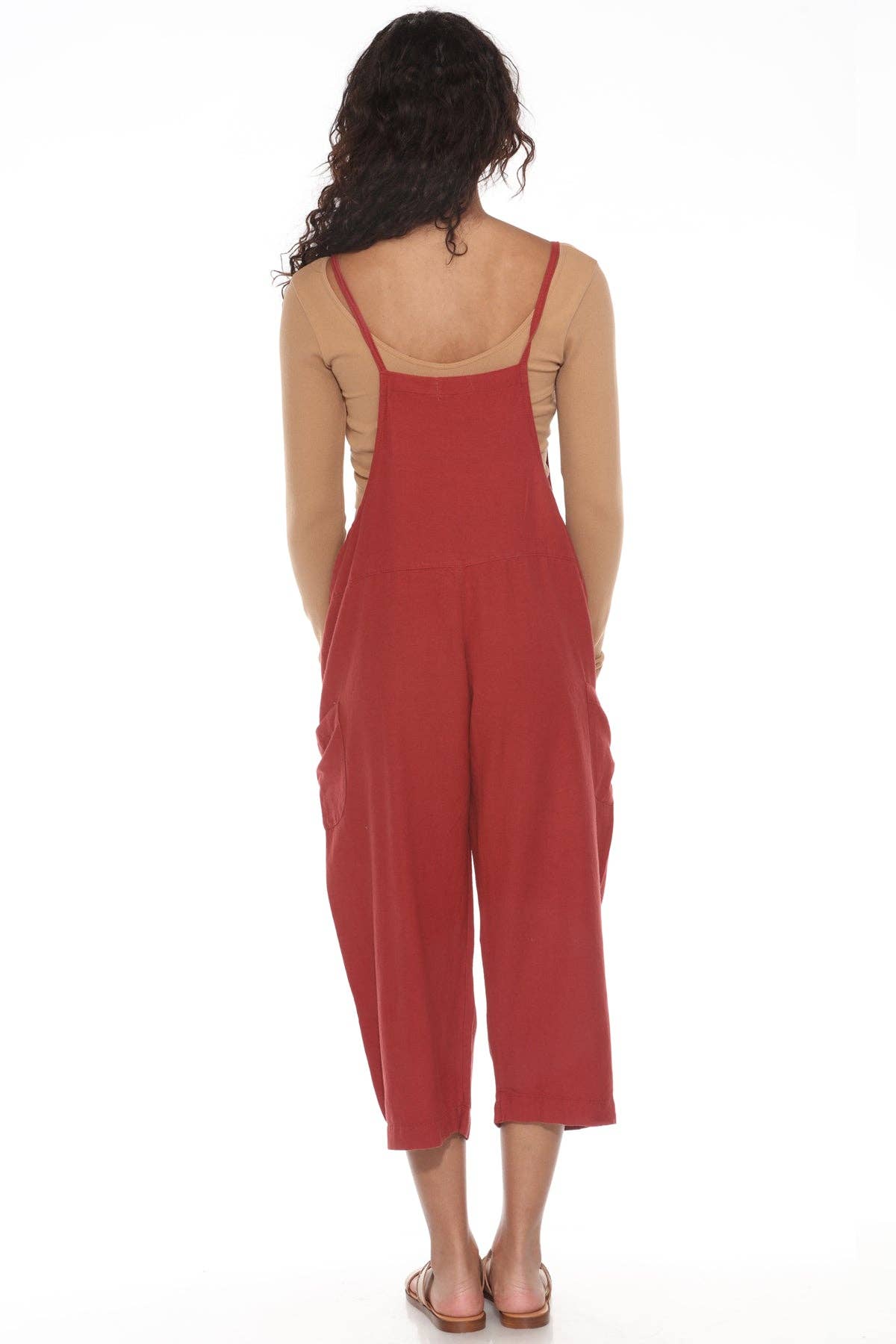 Lakhays Collection Inc. - Wholesale Overalls - Women's - Easy Slouchy Hemp Overalls15