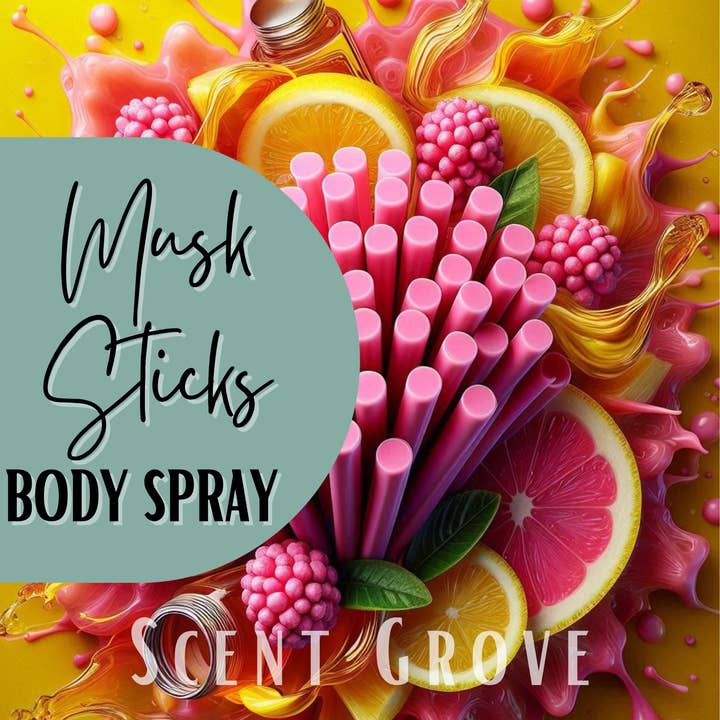 Scent Grove - Vente Brume/eau visage et corps - Brume corporelle parfumée aux bâtons de musc 100 ml