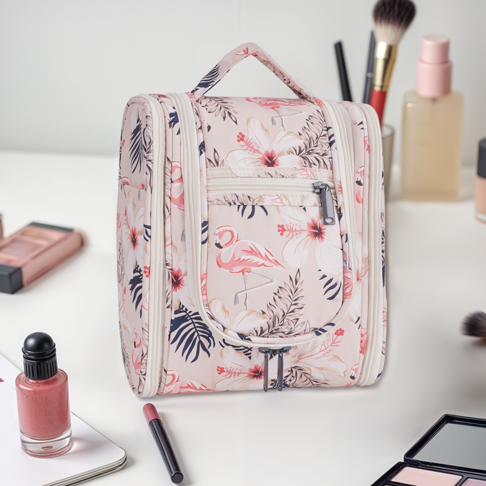 wandf - Wholesale Toiletry Bag - Women's - Hanging Travel Toiletry Cosmetic Bag for Women33