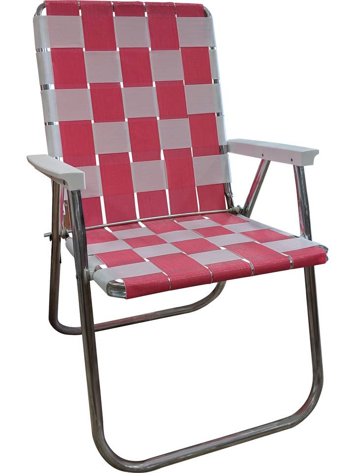 Pink & White Classic Chair for wholesale by Lawn Chair USA