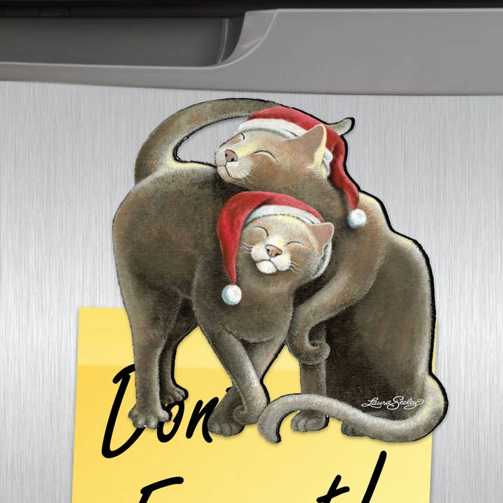 Star Crossed Cat Magnets - Eco Wood - Mini for wholesale by Designocracy