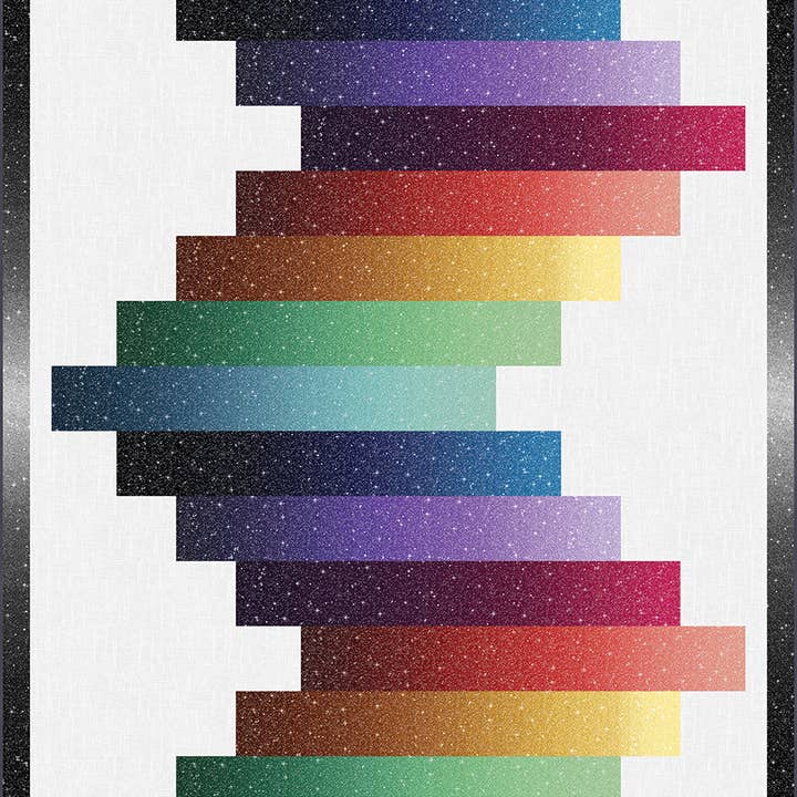 The Whimsical Workshop - Wholesale Quilt - Galactic Bars Quilt Pattern2