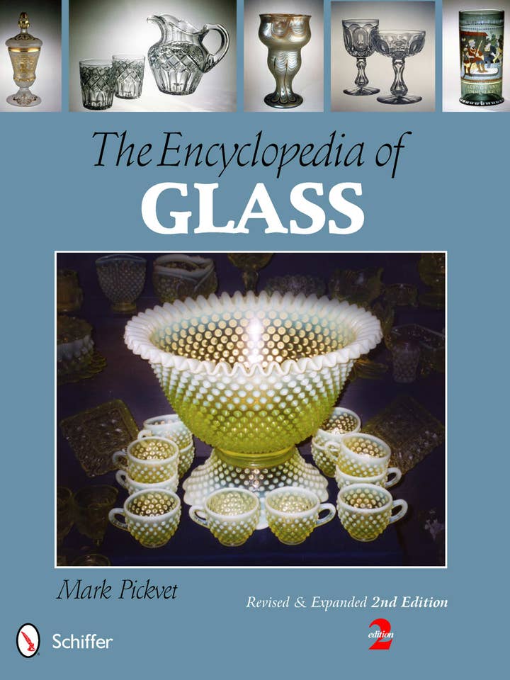 The Encyclopedia of Glass Revised and Expanded 2nd Edition for wholesale by Schiffer Publishing