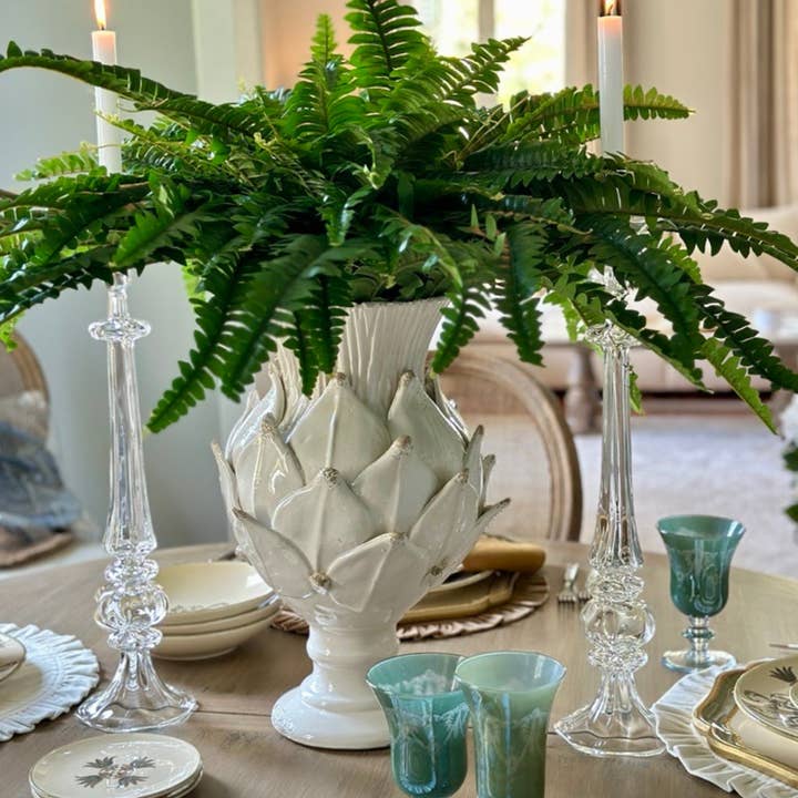 Scavo Harvest Urn - New for wholesale by Arte Italica & Crown Linen Designs