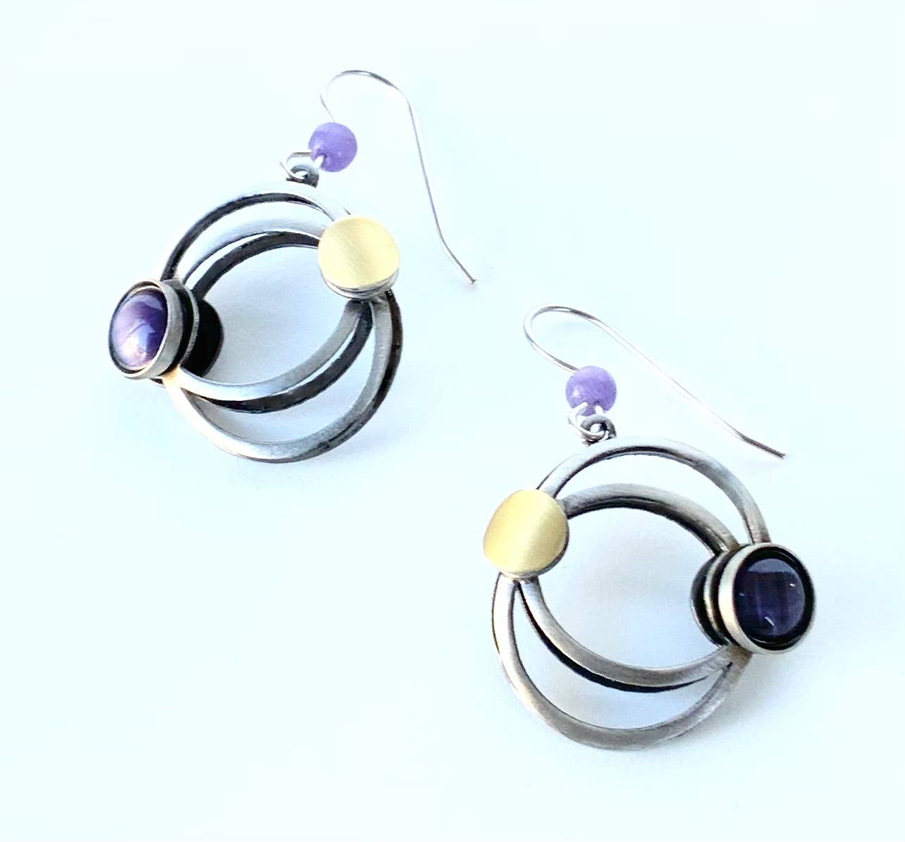 Christophe Poly / Crono Design - Vente Parures de bijoux - Prépack BOUCLES D'OREILLES (DY12P) - 18x Crochets d'Oreilles en Fil & Présentoir Offert34