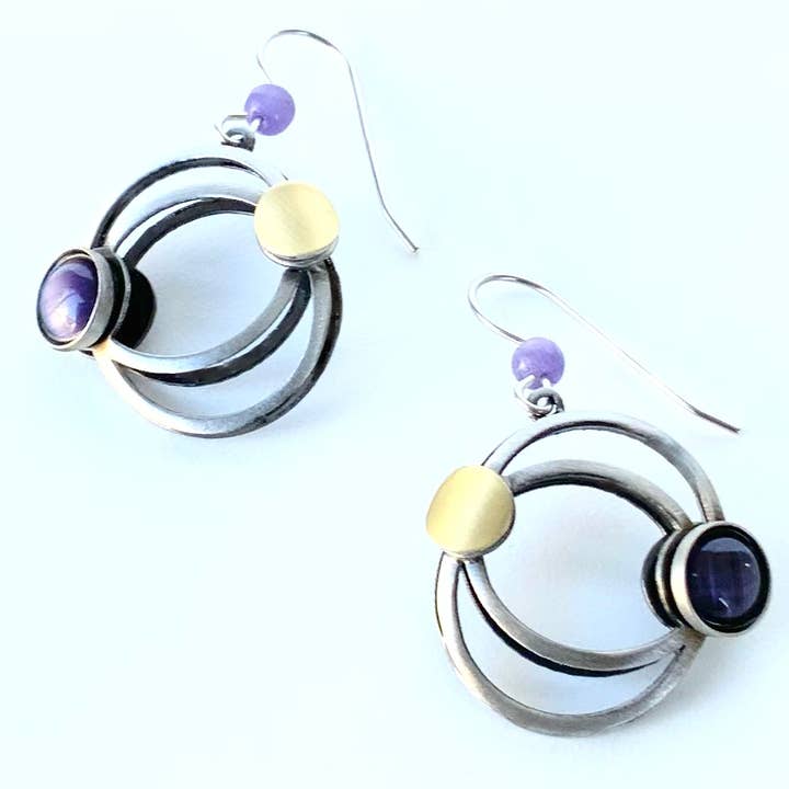 Christophe Poly / Crono Design - Vente Parures de bijoux - Prépack BOUCLES D'OREILLES (DY12P) - 18x Crochets d'Oreilles en Fil & Présentoir Offert34