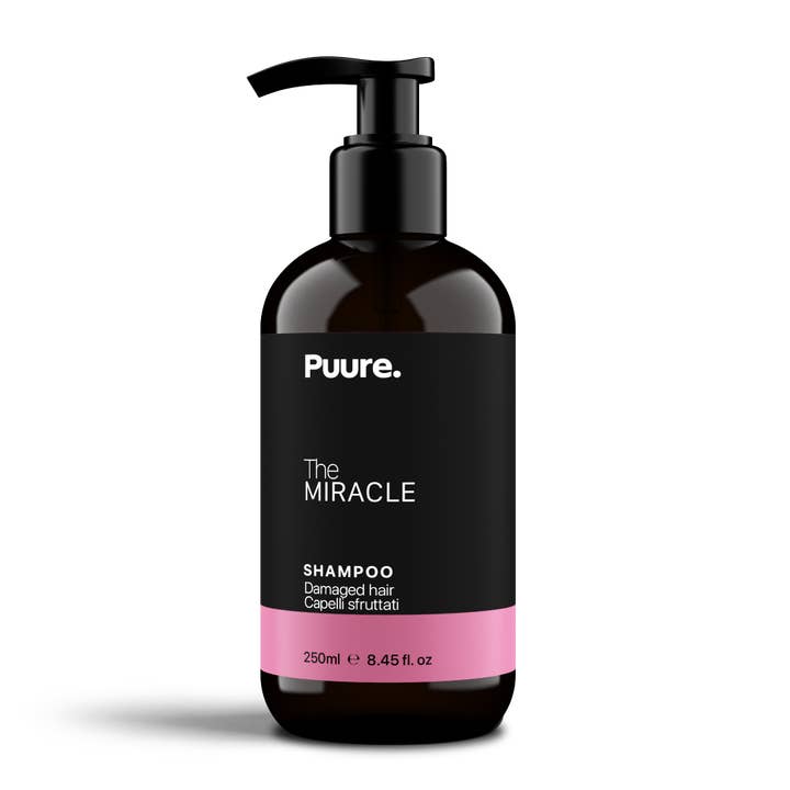 Shampoo per capelli danneggiati MIRACLE 250ml per la vendita all'ingrosso da parte di PUURE.
