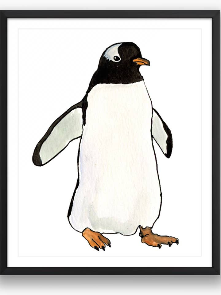 Penguin for wholesale by Brienne Cosman Design