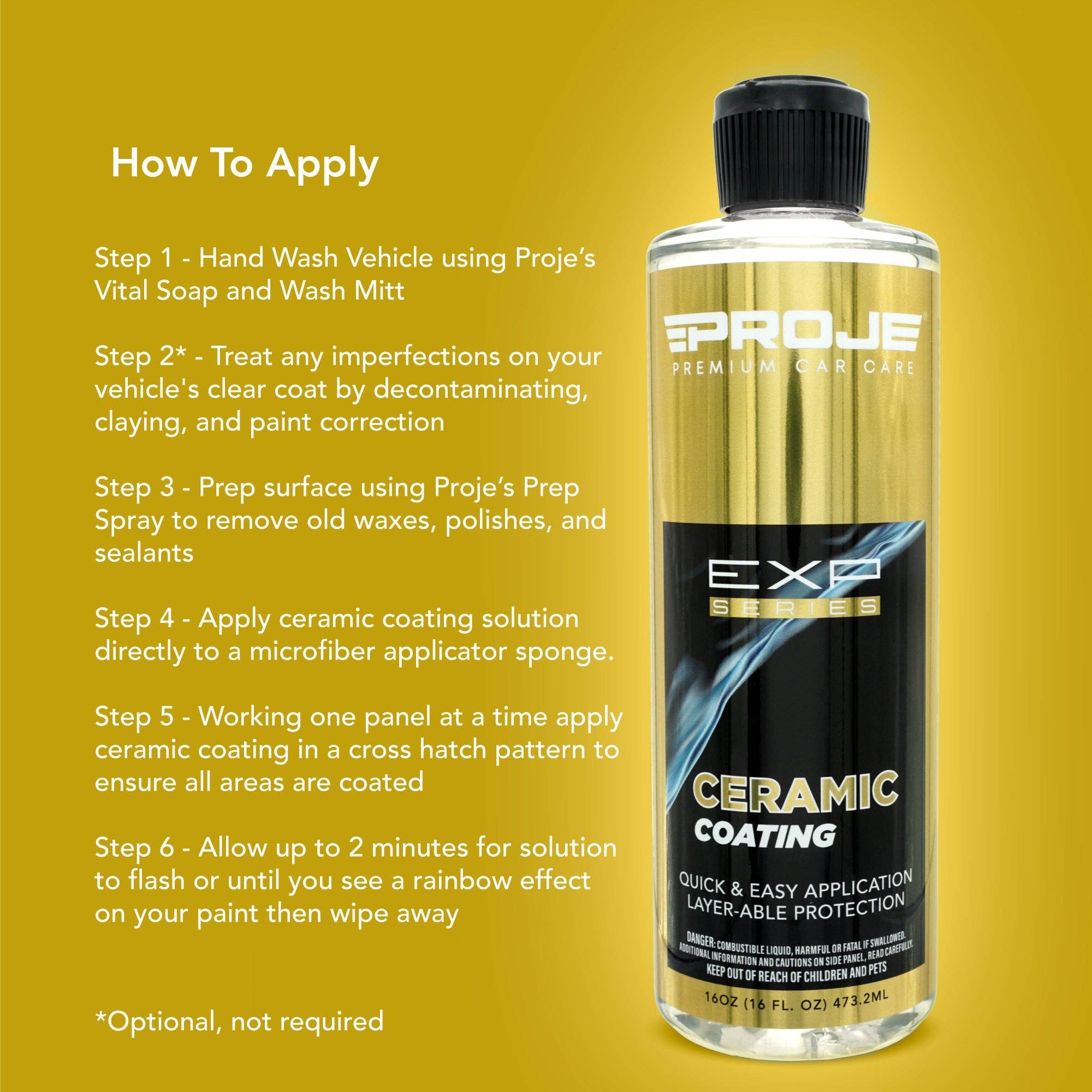 Proje Products - Wholesale Automotive Cleaning Products - Ceramic Premium Kit12