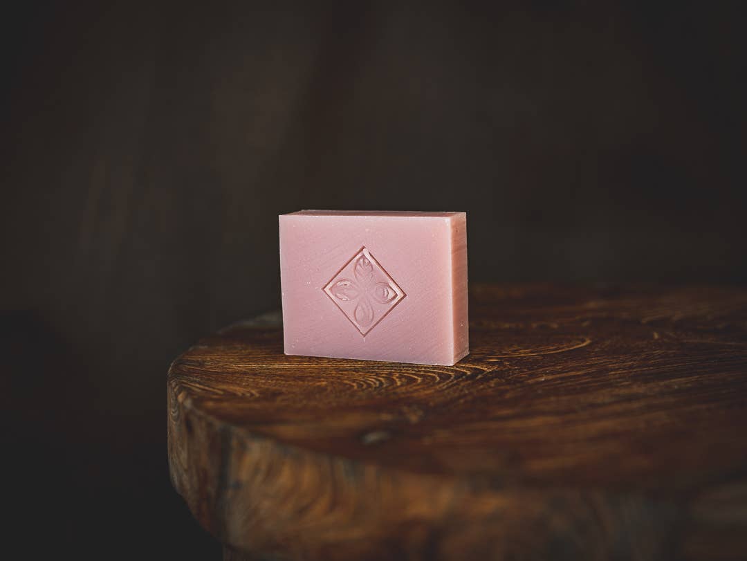 Base Soaps - Vente Pains de savon - Paquet de 10 barres de savon au géranium et à l'argile rose2