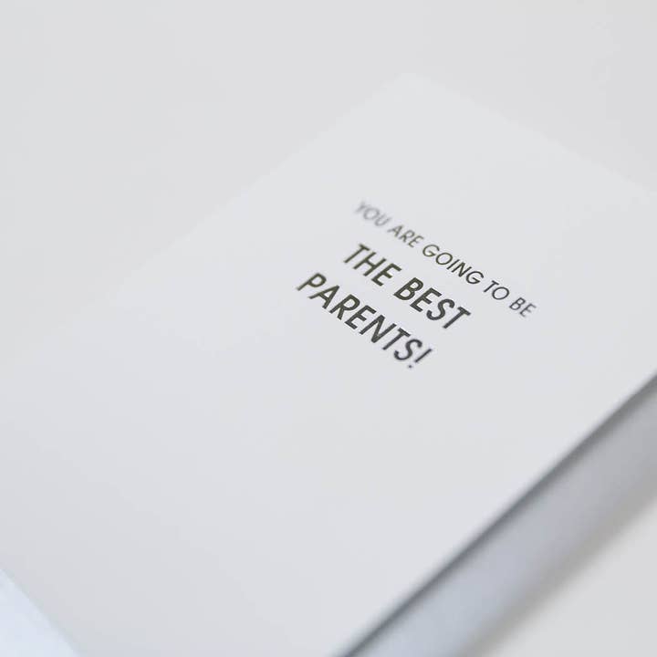 Chez Gagné – Engroshandel Babykort – I bliver de bedste forældre - Kort til nye forældre/baby2