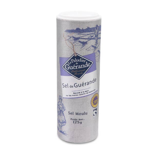 The French Farm - Wholesale Salt - Le Paludier Guerande Guerande Grey Salt in a Shaker 4.5oz