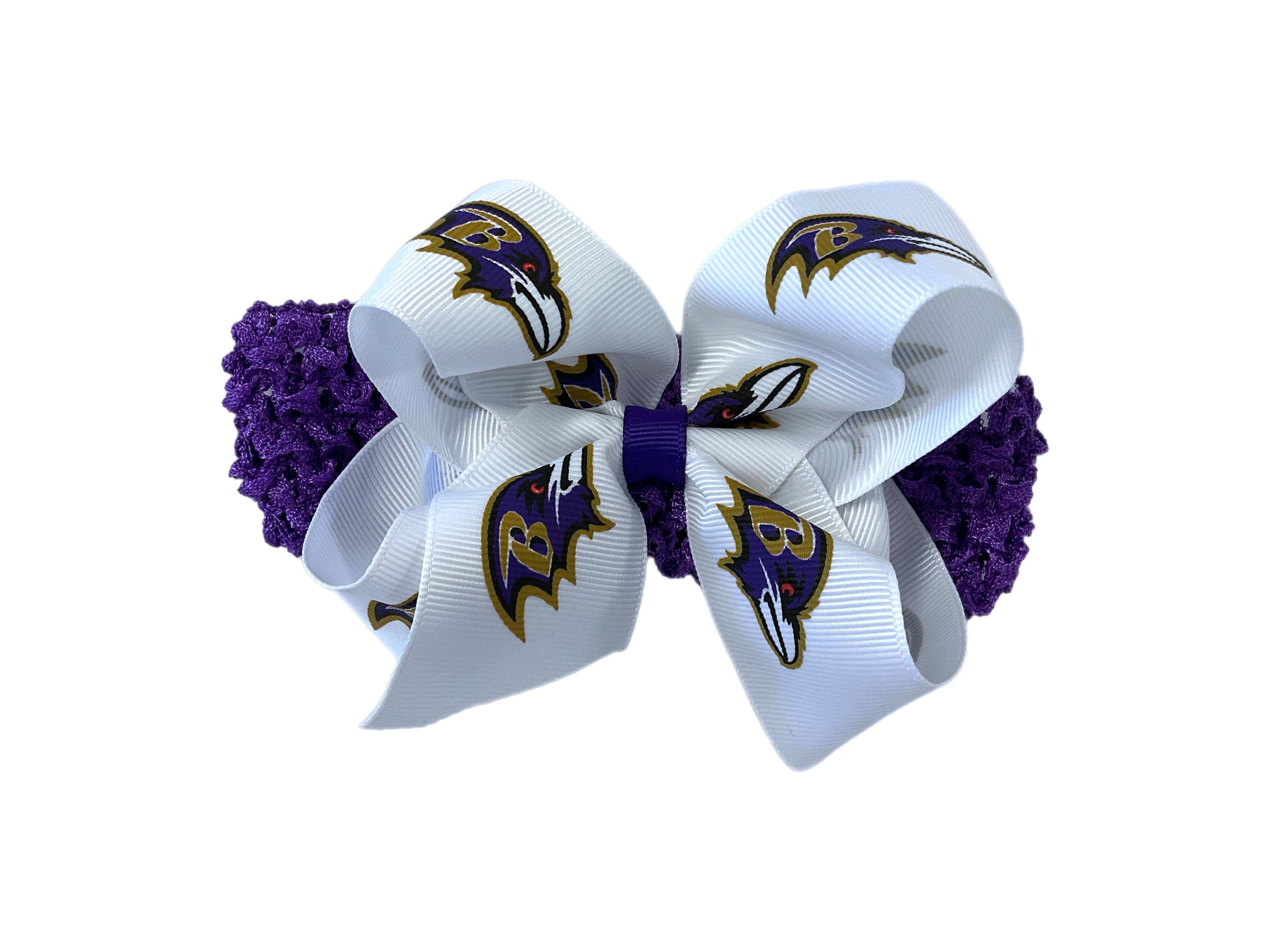 USA Licensed Bows and Accessories – wholesale Fashion headband – women's – Crochet Headband W/ Junior Bow #2658