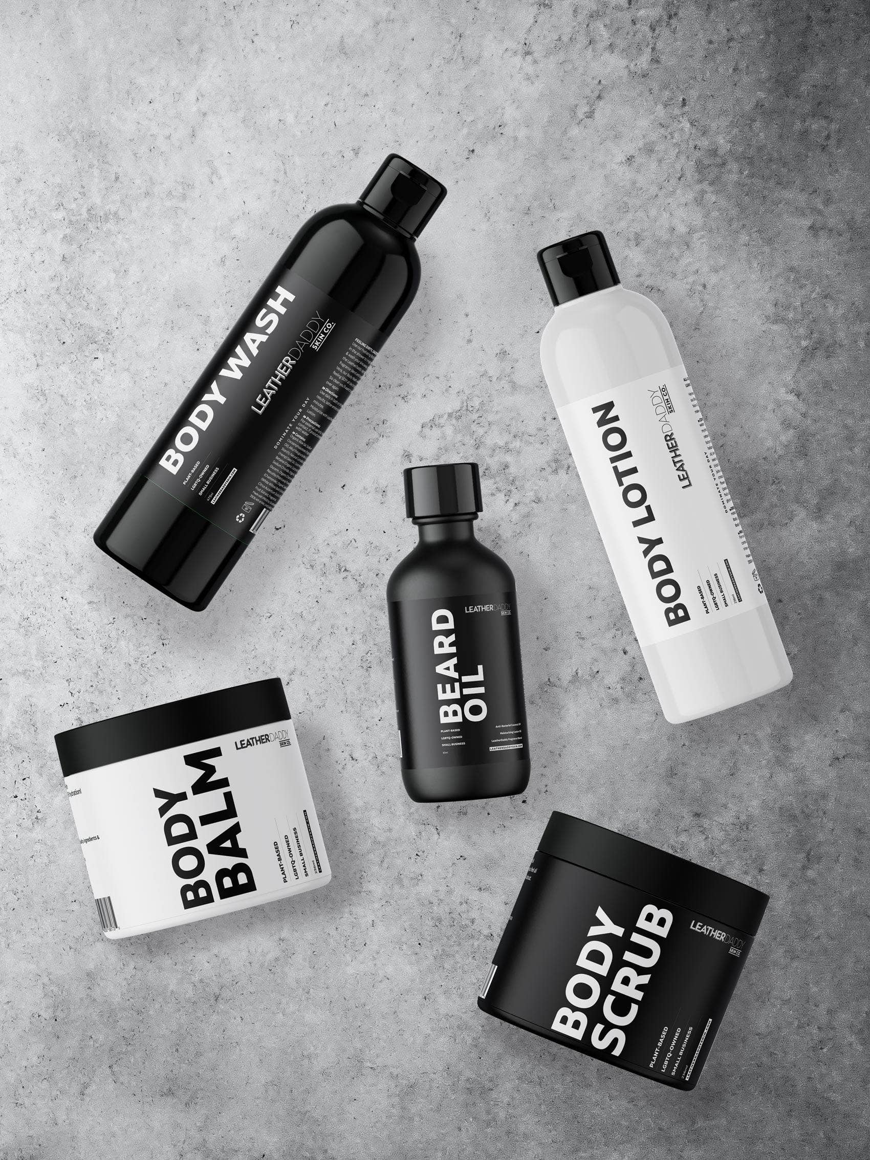 LeatherDaddy Skin Co. - Wholesale Bath & Body Set - LeatherDaddy Travel Tease Gift Set - $52 Value for $38!2