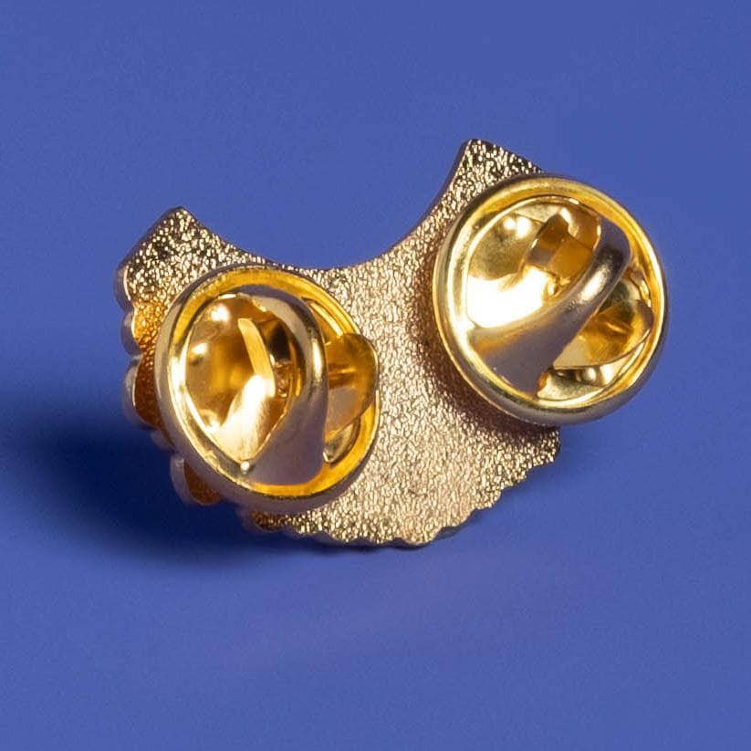 Dissent Pins - Wholesale Lapel Pin/Button - Dissent Collar Pin - 24k Gold Plated2