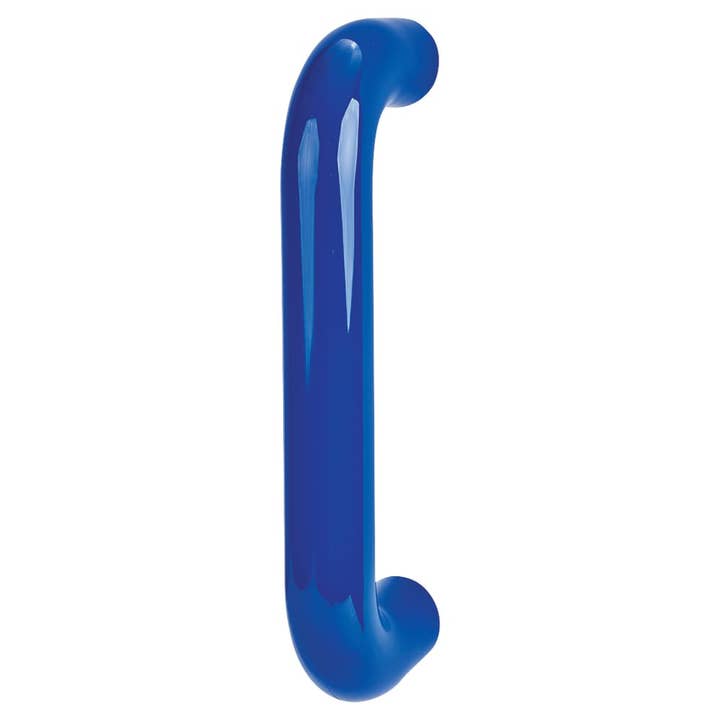 Hoppe Paris Coloured Nylon Bolt Fix Straight Pull Handle - 220 x 34mm - Cobalt Blue for wholesale by Diybasket