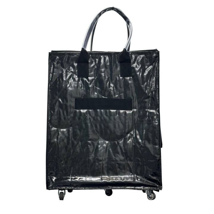 Glory Haus - Wholesale Luggage - Black Rolling Bag