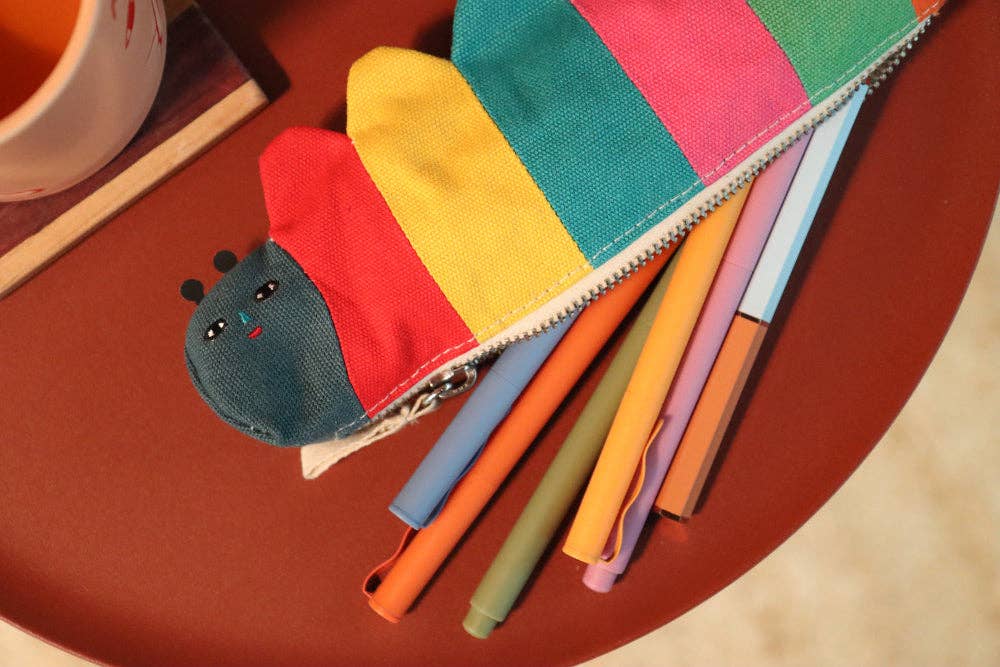 Donna Wilson - Wholesale Pencil Case/Pouch - Casey Caterpillar Pencil Case2