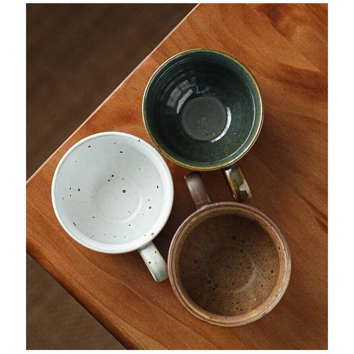 Gohobi (We cover U.S. import duties) - Wholesale Coffee/tea cup - Gohobi Handmade stoneware Coffee cup and saucer Japanese vin8