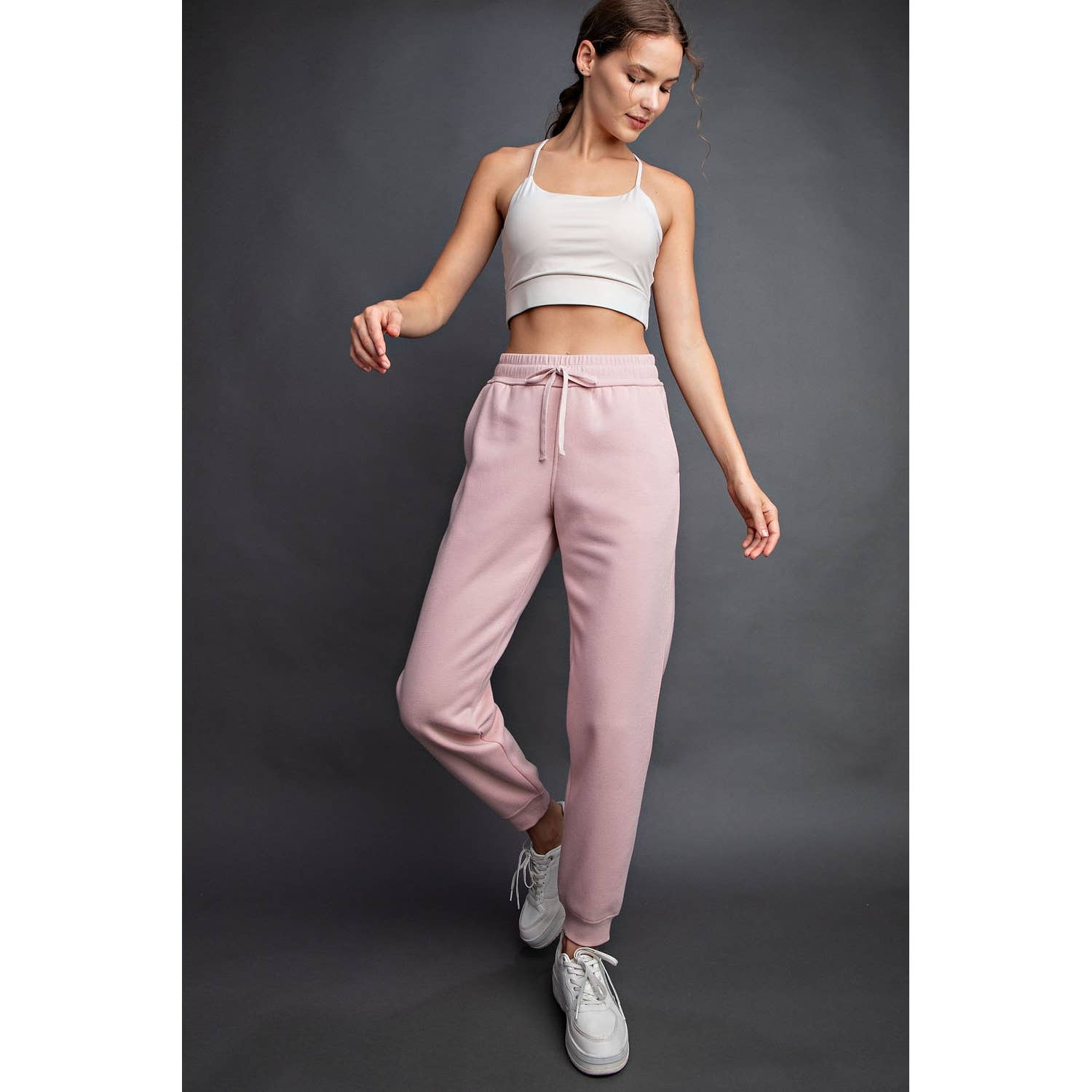Rae Mode – wholesale Athletic sweatpants/jogging bottoms – Women's – FLEECE FRENCH TERRY SWEATPANT12