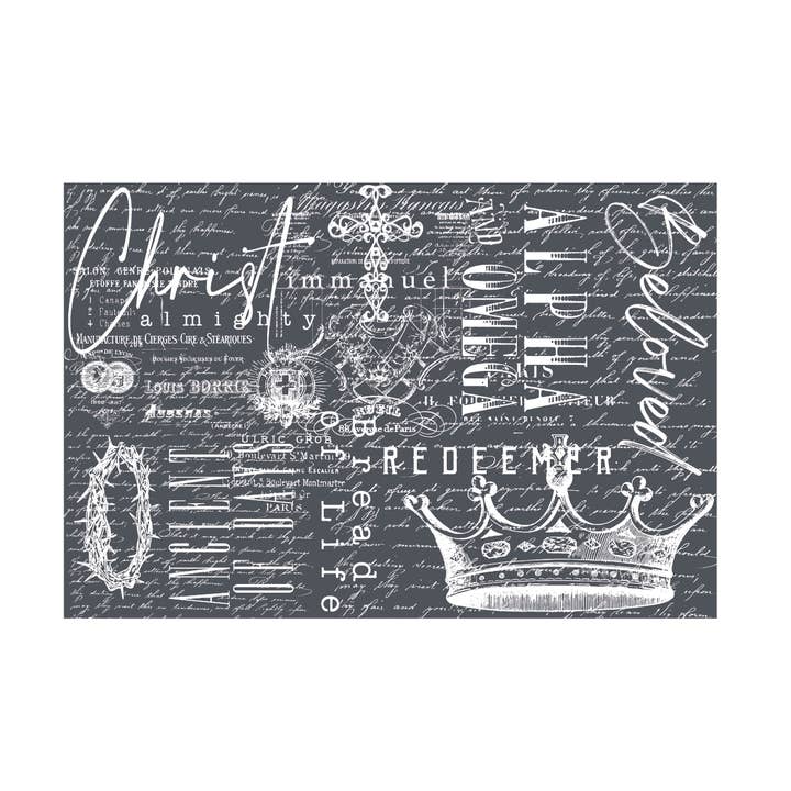 Names of God - Mesh Stencil 18x12 for wholesale by A Makers' Studio