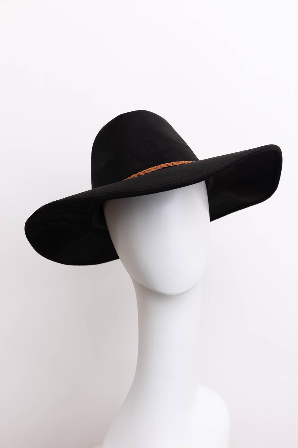 Leto Accessories - Vendita all'ingrosso Fedora - Donna - Cappello bolero intrecciato a tesa larga9