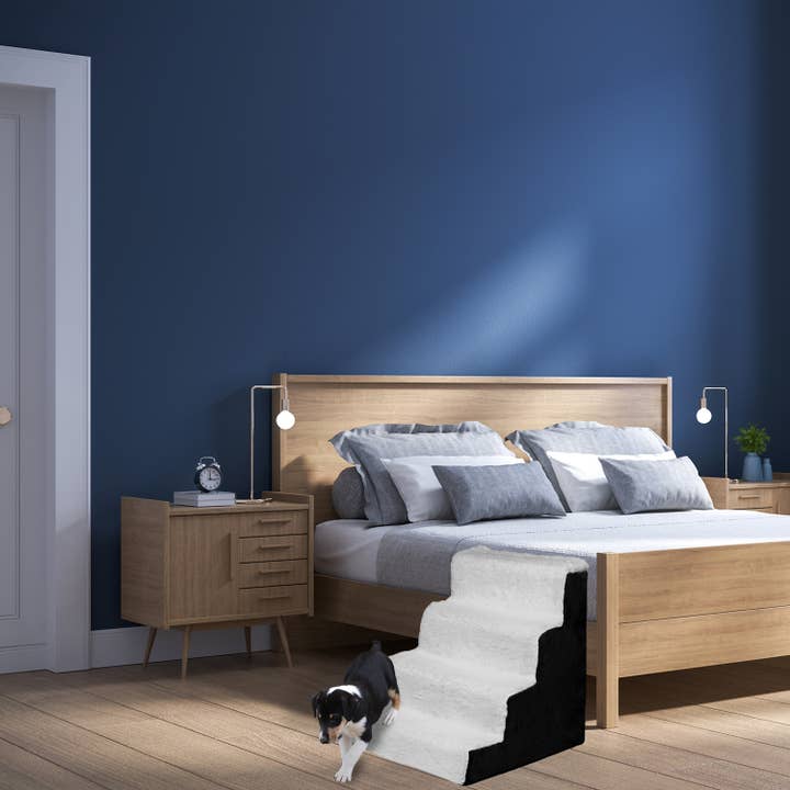 Precious Tails - Wholesale Pet Steps & Ramps - Cat/Dog - Home Base 4-Step Dog Stairs, Pet Steps for Couch and Bed17