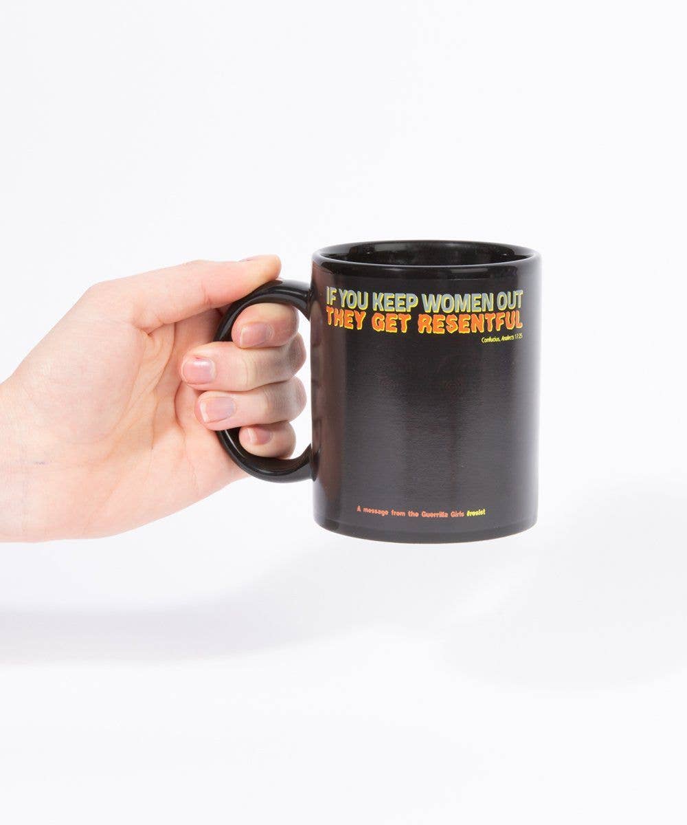 Third Drawer Down USA - Wholesale Coffee Mug - Gorilla Magic Mug x Guerrilla Girls2
