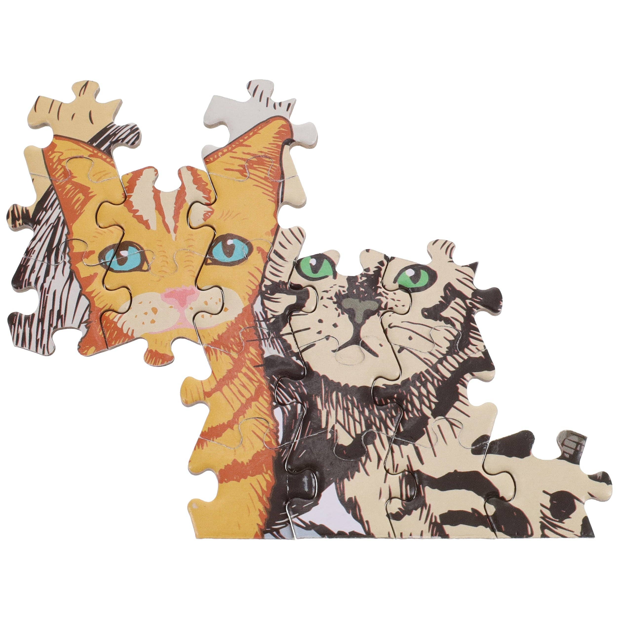 Wood Expressions - Wholesale Puzzle - Adult - Cats Jigsaw Puzzle - 500 pieces - Double Sided5