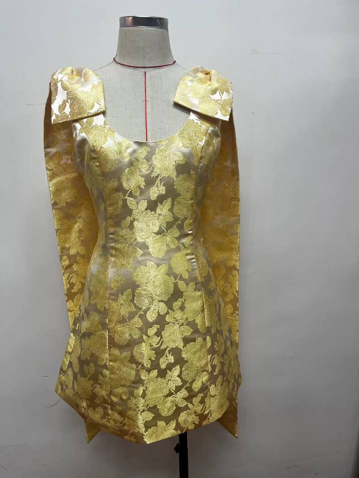 Duson Floral Hill A-Line Mini Dress for wholesale by Sugarlips