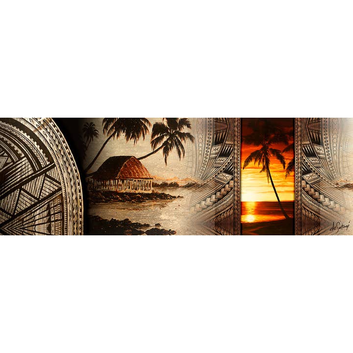 Samoa - Canvas Print for wholesale by deSotogi Fine Art